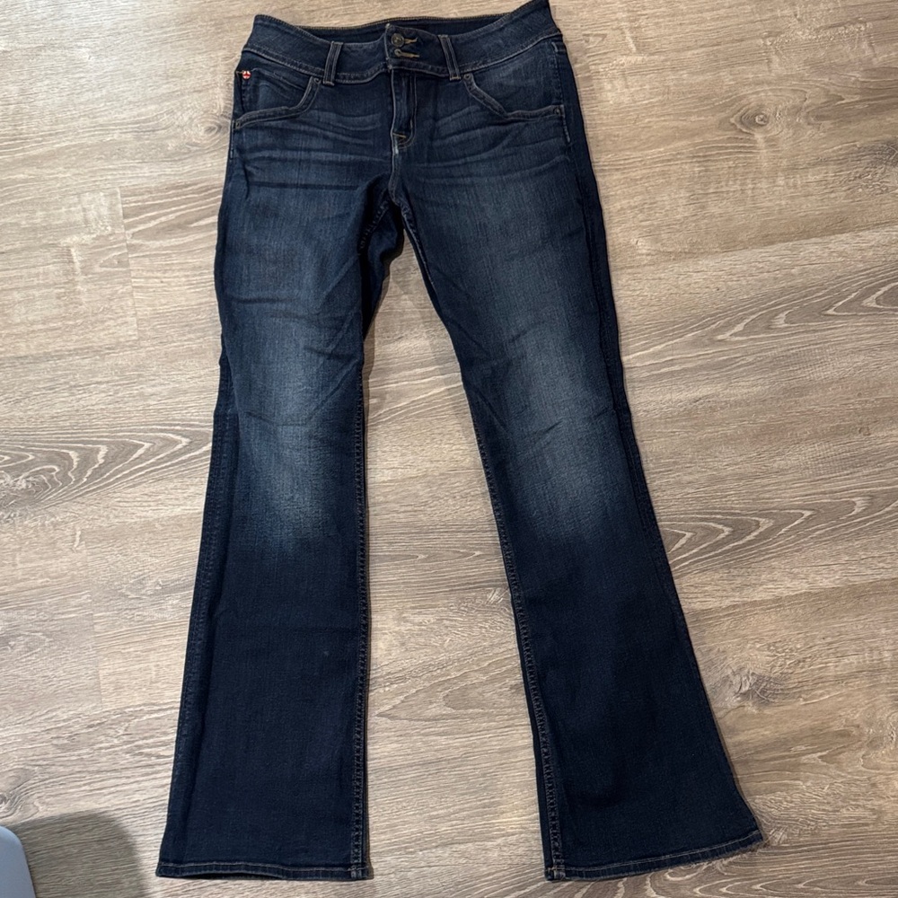Hudson Signature Bootcut Dark Blue Jeans